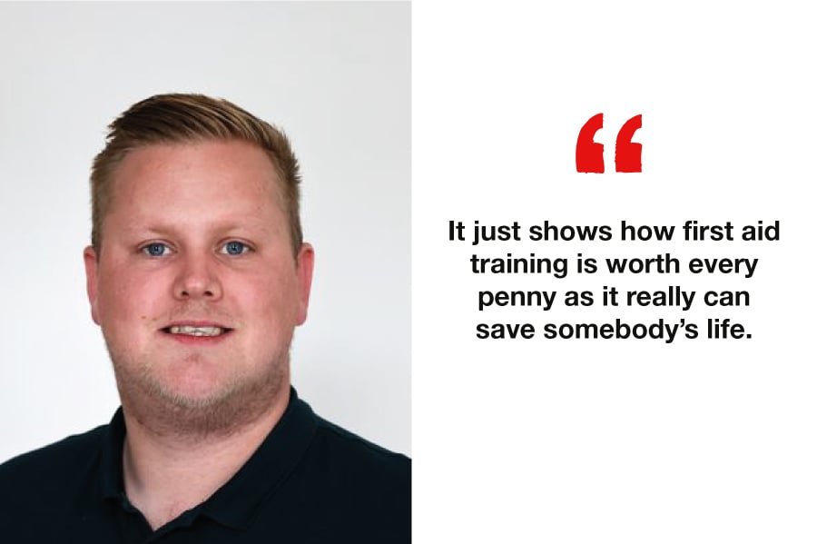 Charlie’s first aid story: “first aid training is worth every penny”